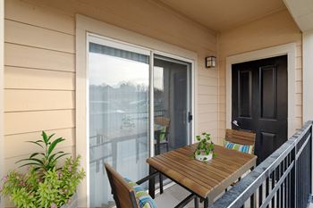 Private patio